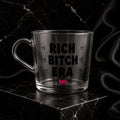 Rich Bitch Era Glass Coffee Mug